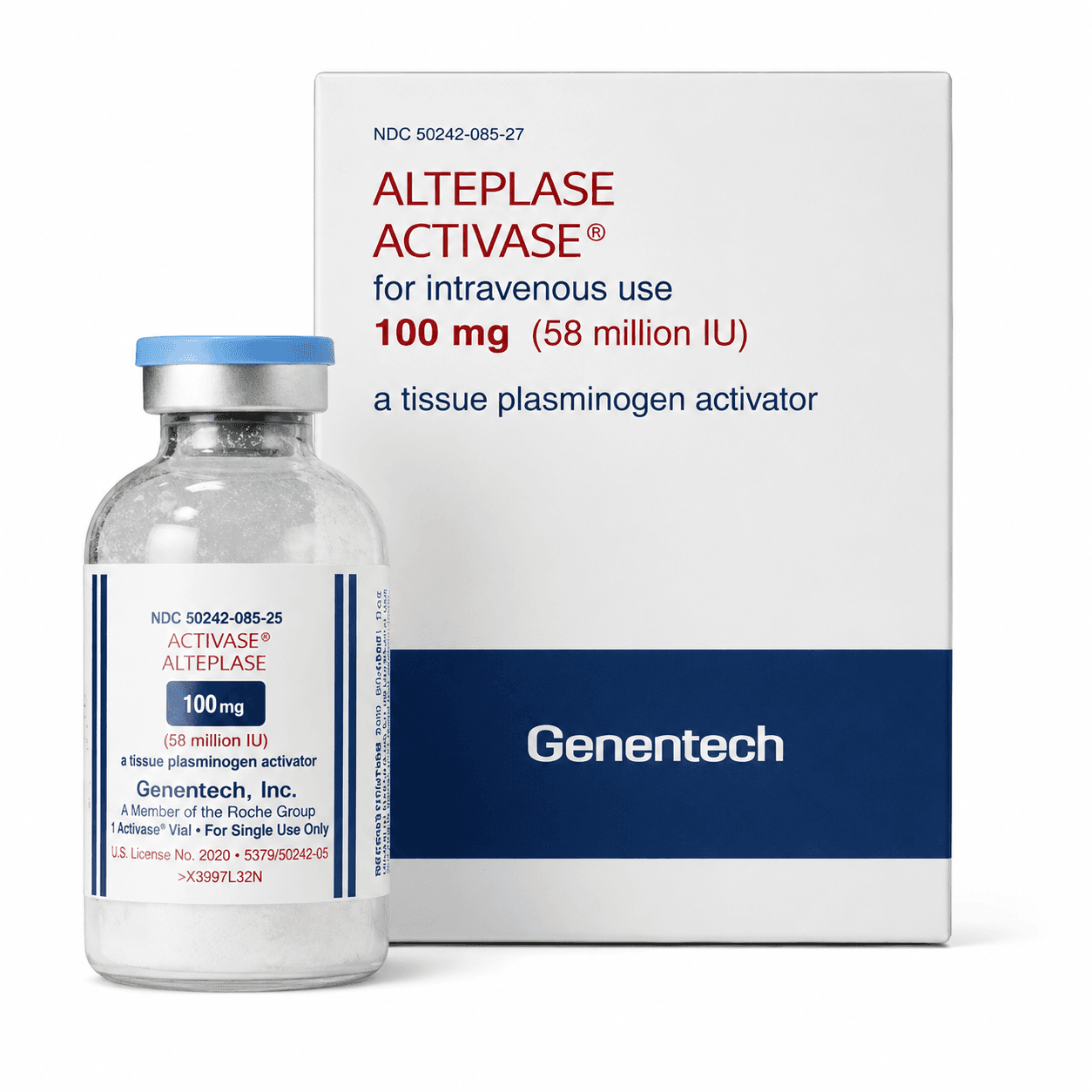 Image of Alteplase (tPA) thrombolytic agent
