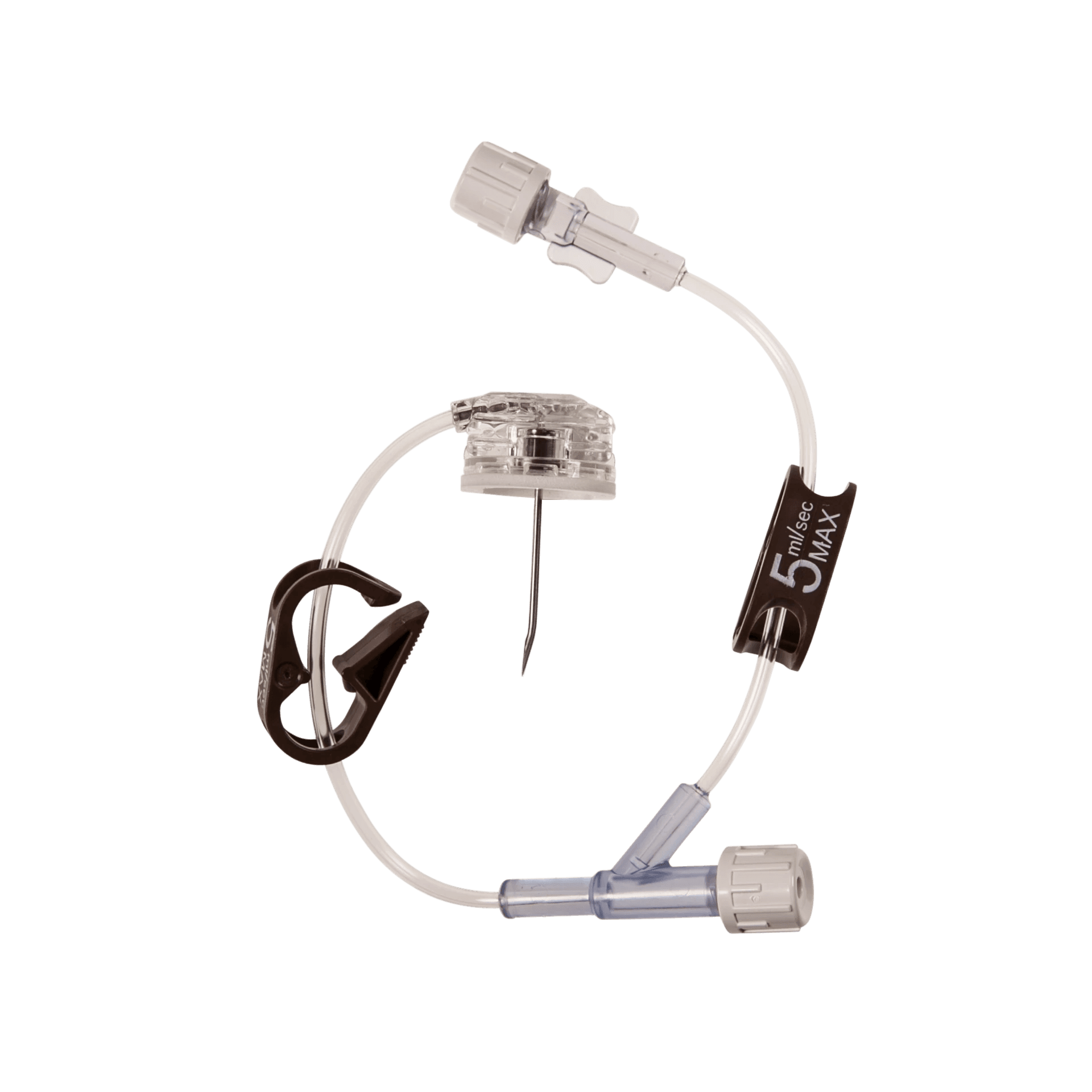 Image of Noncoring port access needle (Huber needle)