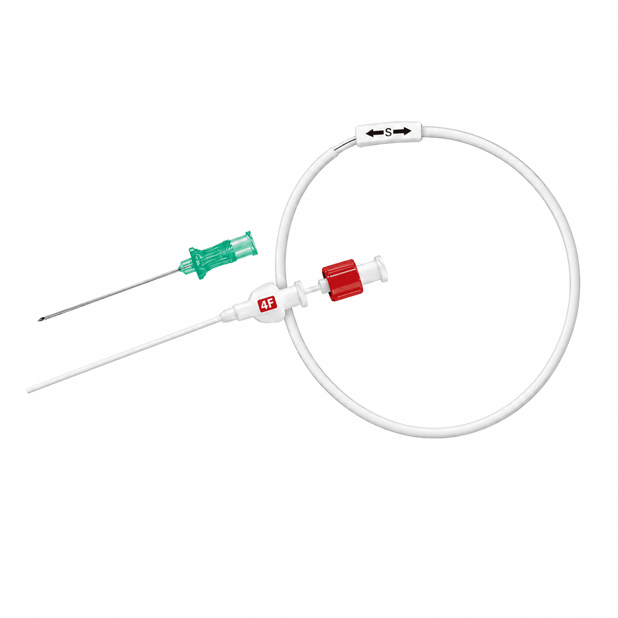 Image of 21-gauge micropuncture access needle