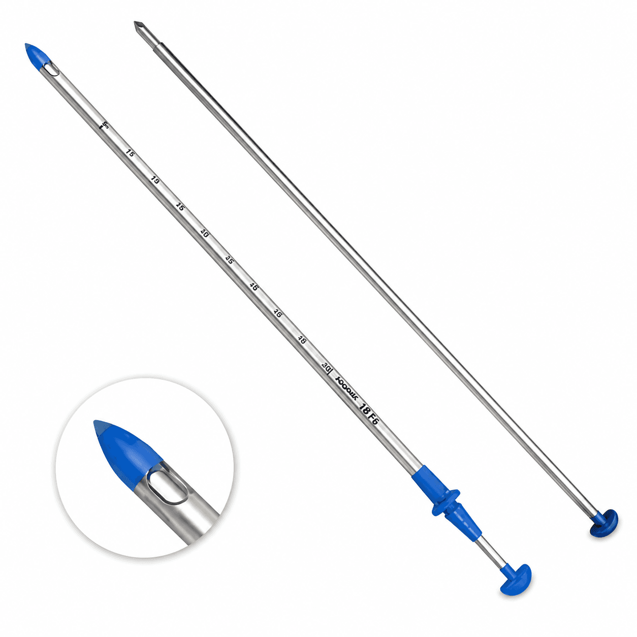 Image of Trocar drainage catheter system