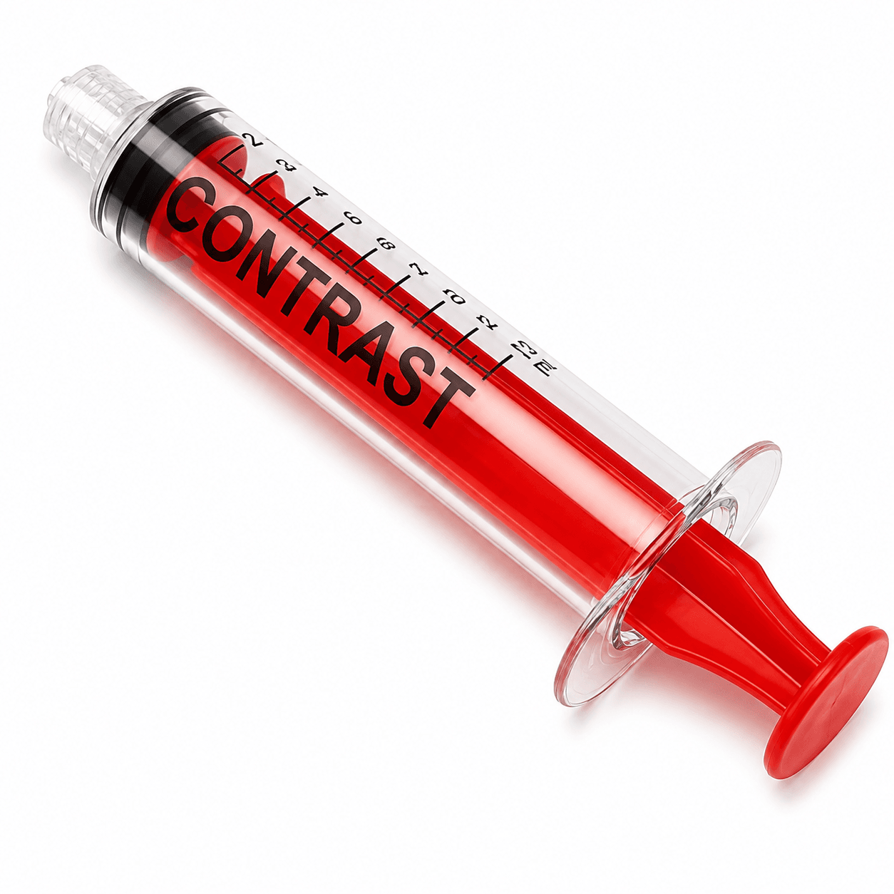 Image of Hand-injection contrast syringe