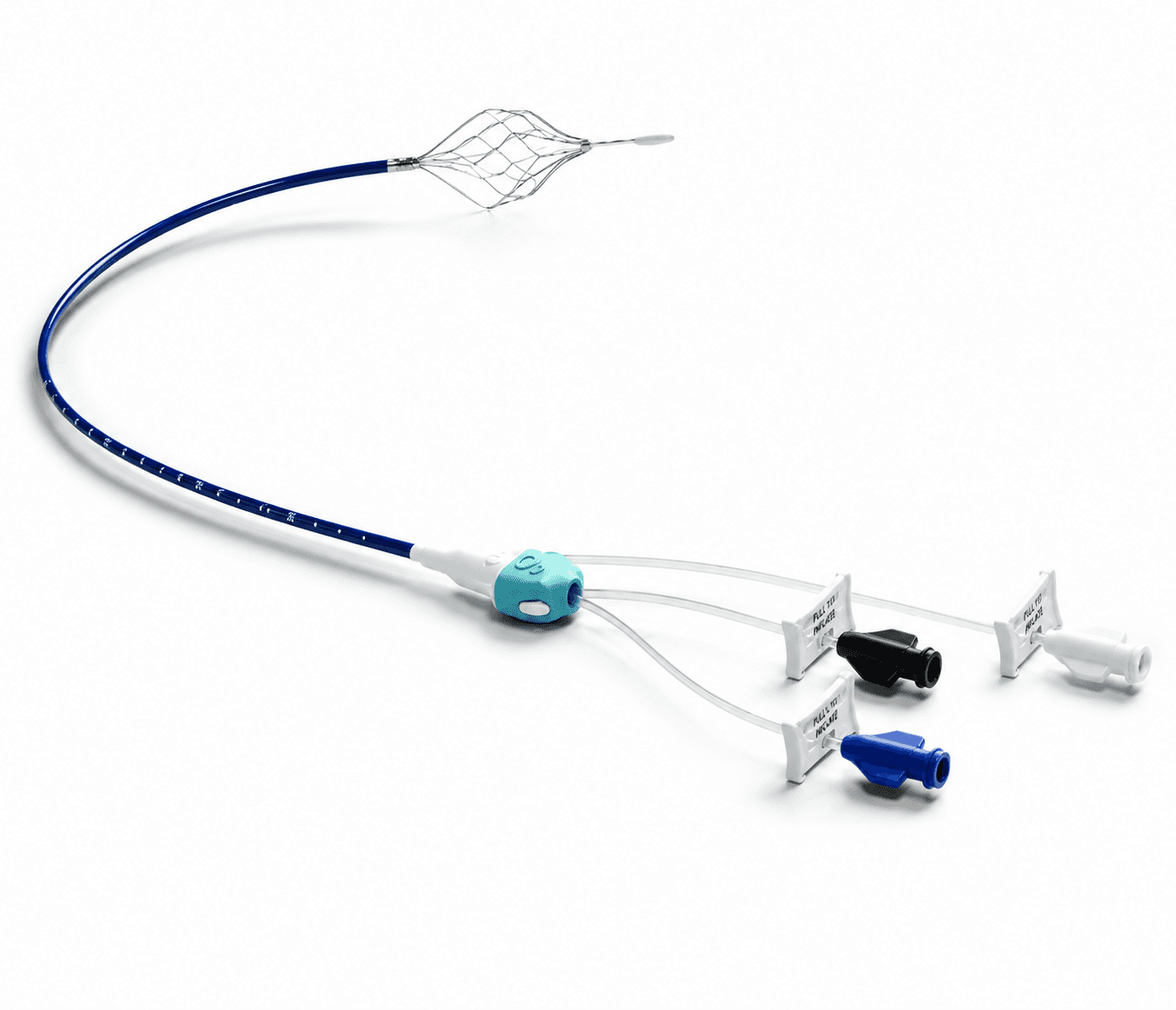 Image of IVC filter delivery system