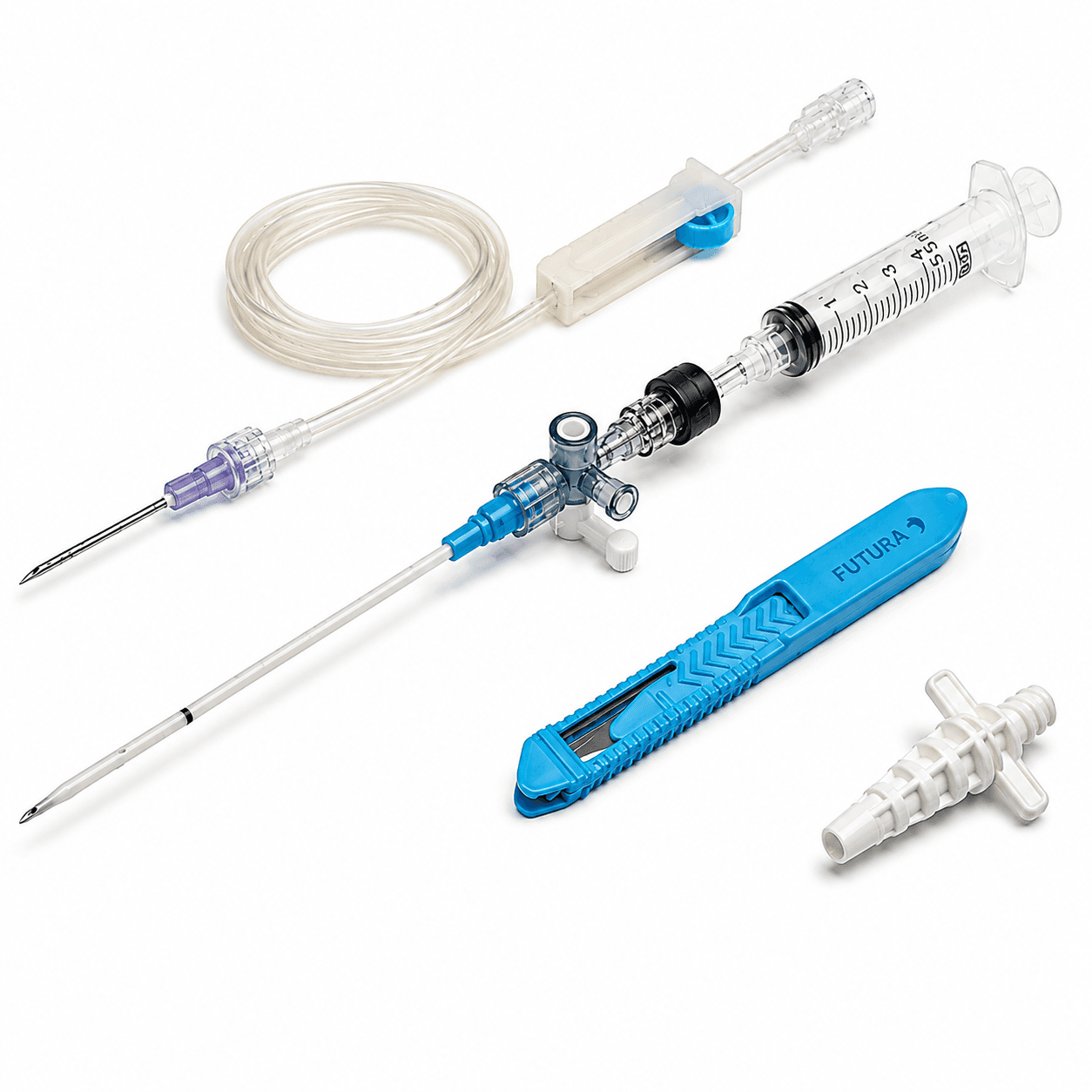 Image of Thoracentesis and paracentesis catheter