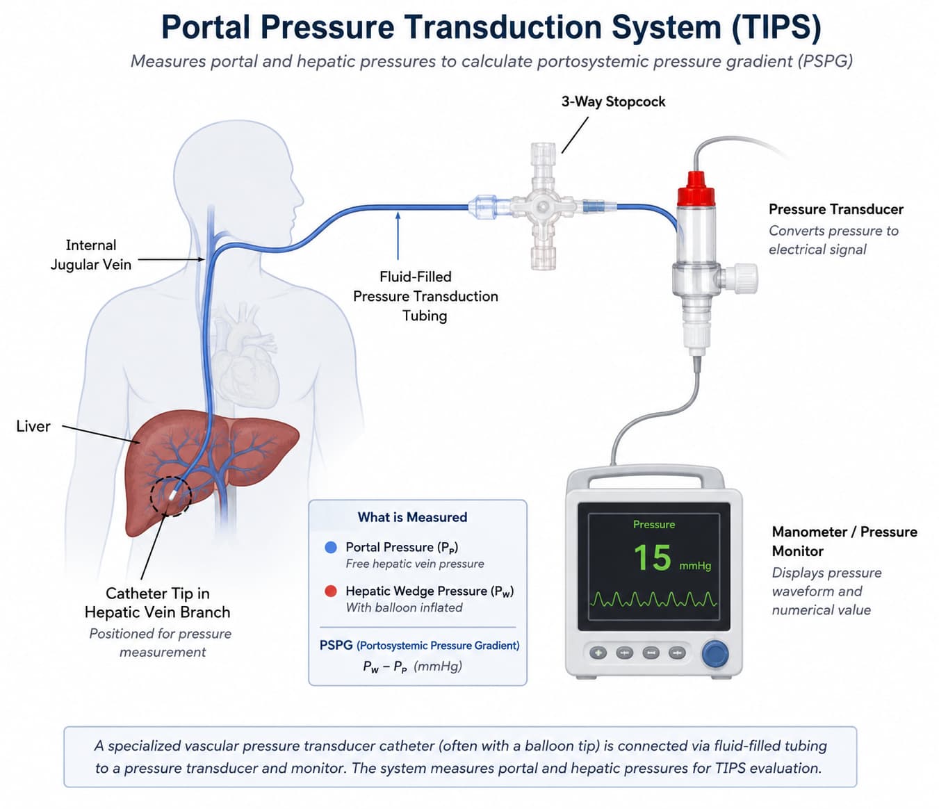 Image of Portal pressure transduction system